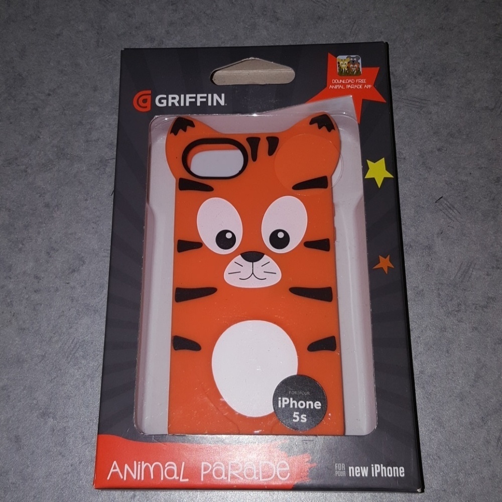 Griffin Animal Iphone 5/5s Silocone Case​​